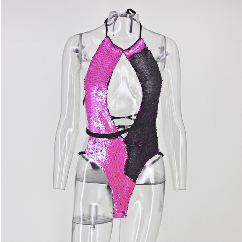 NEW! Sexy Sequin Monokini - Picture 4 of 8